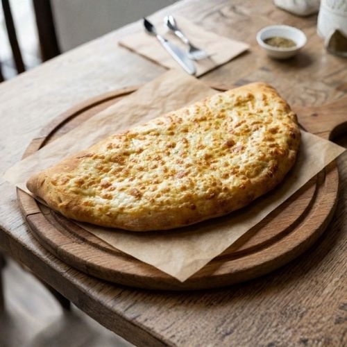Supreme Garlic Bread with Onions Fresh Tomato and Cheese