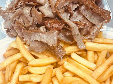 Doner Meat and Chips